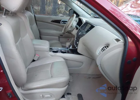 2015 Nissan Pathfinder Platinum z USA, uszkodzony, nr VIN 5N1AR2MN3FC688641